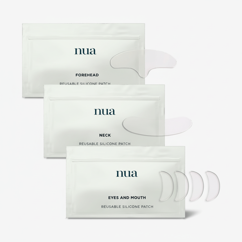 Nua Silicone Patch - Eyes, Mouth, Forehead, Neck, Body